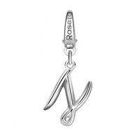 Charm Rosato Donna Alphabet in Argento RAL040 - RAL040